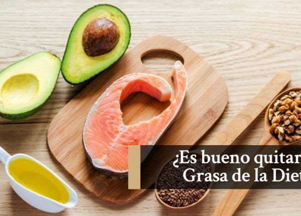 ¿Es bueno eliminar la grasa dela dieta?