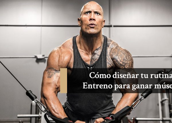 Cómo diseñar tu rutina de entrenamiento para ganar músculo